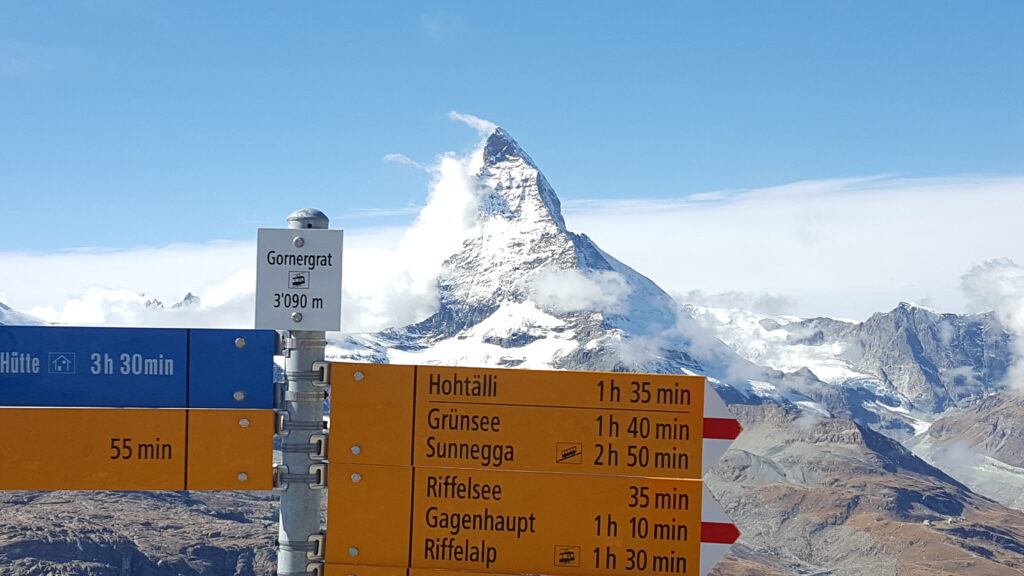 Matterhorn, Sicht aus dem Gornergrat