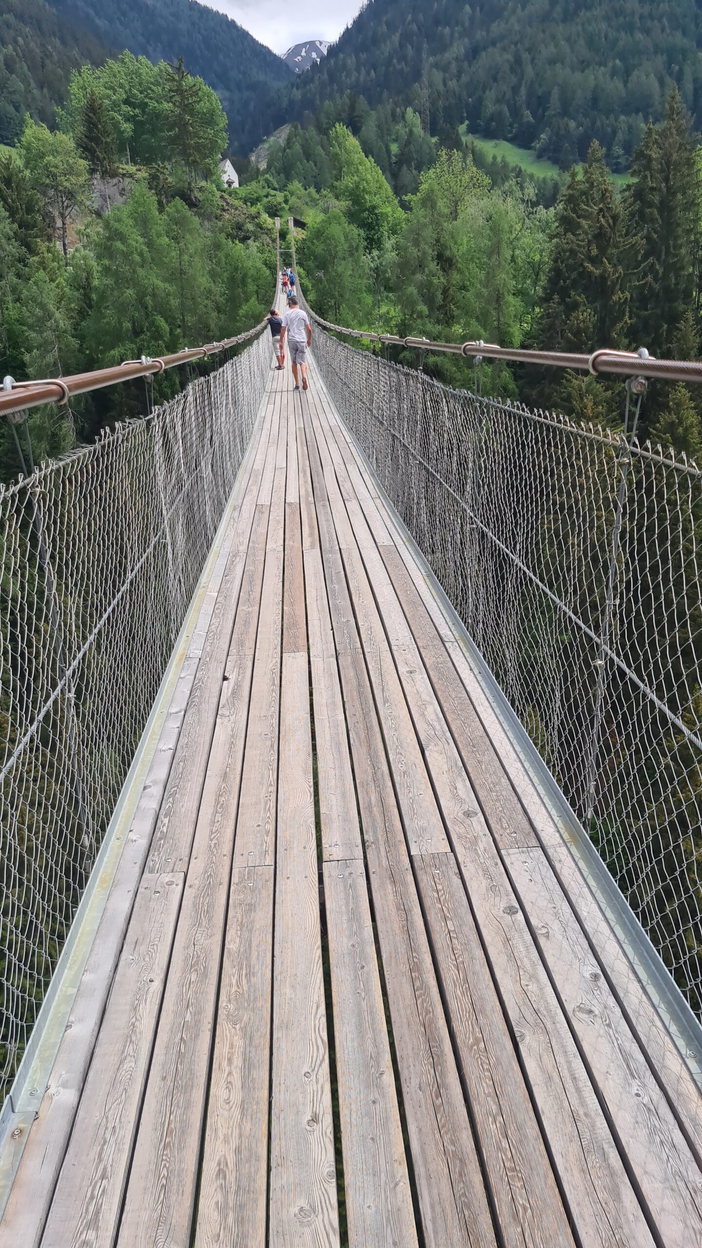 Hängebrücke bei Ernen