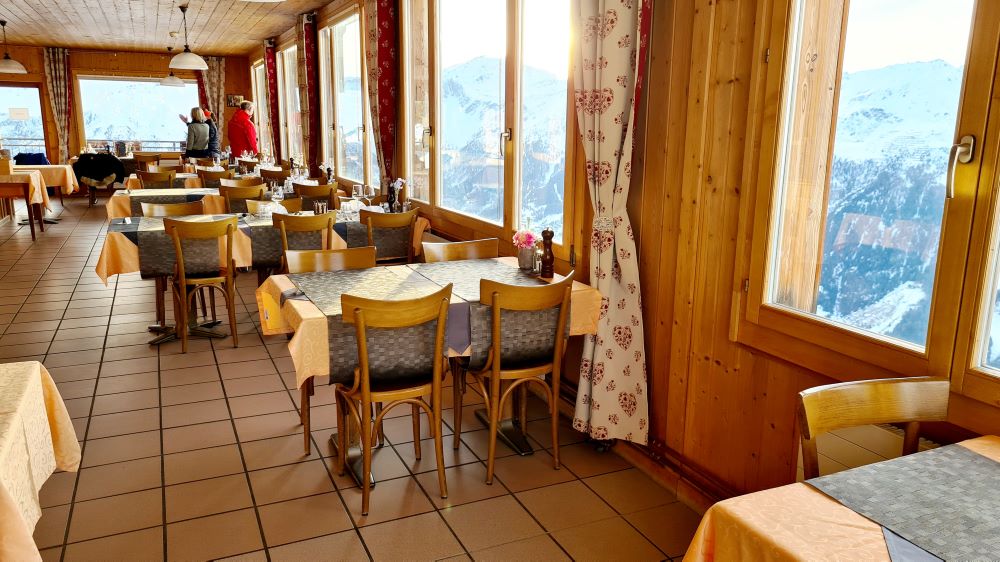 Restaurant Hotel Weisshorn Panoramablick