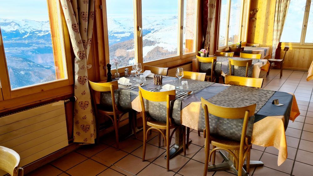 Restaurant Hotel Weisshorn Panoramablick