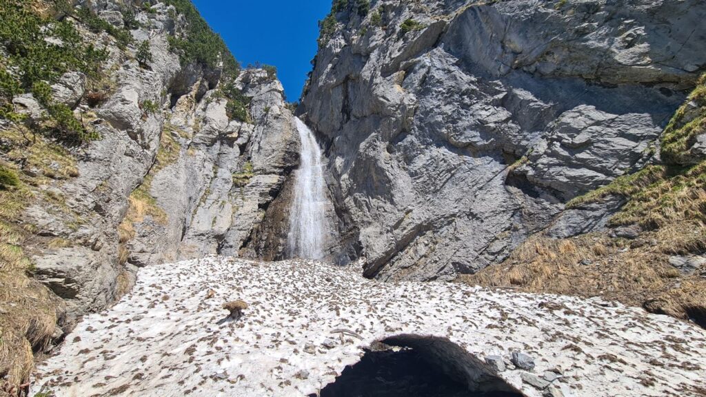 Wasserfall Oeschinensee oberer Teil
