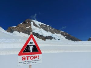 Jungfraujoch-Gletscher